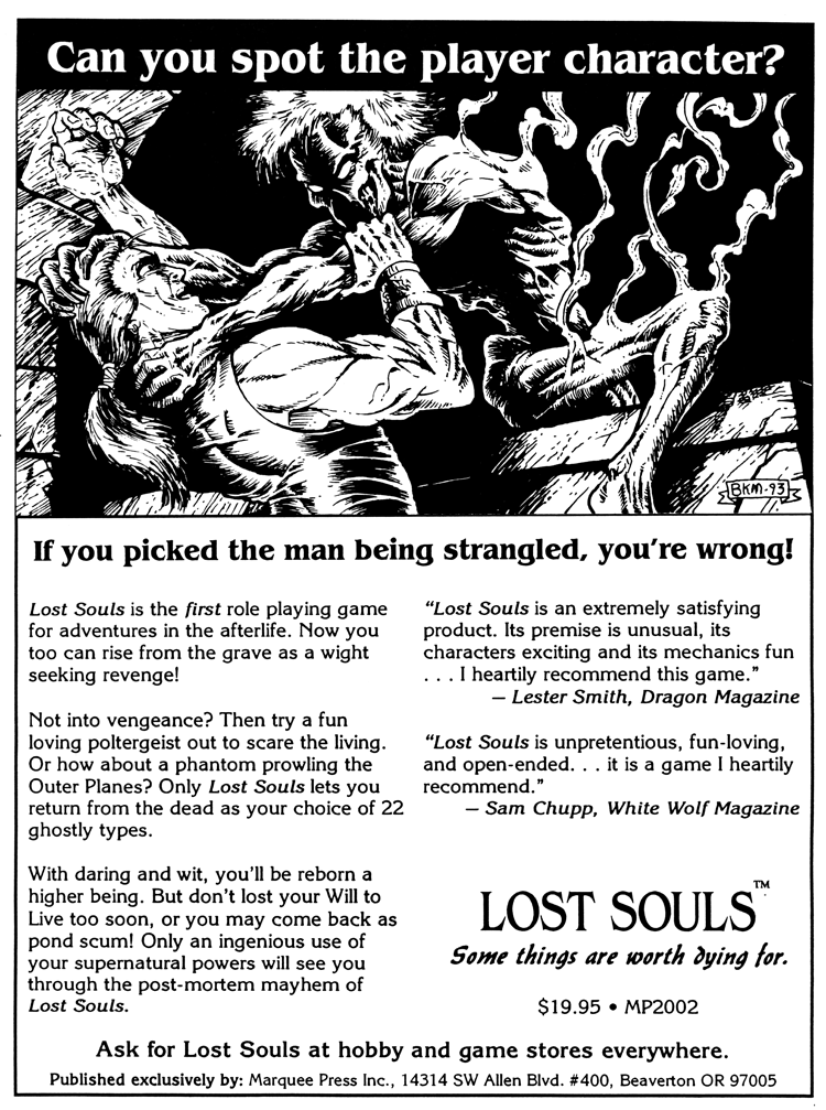 Lost Souls ad